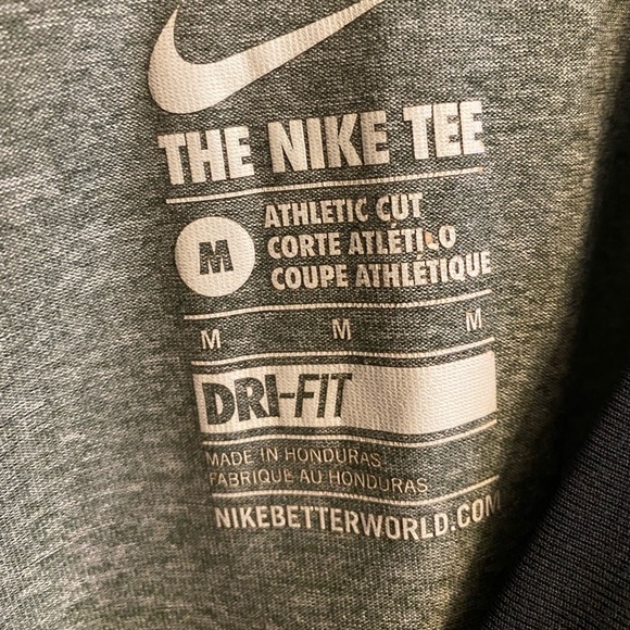 Nike Athletic Cut Baseball Tee - Picture 4 of 5